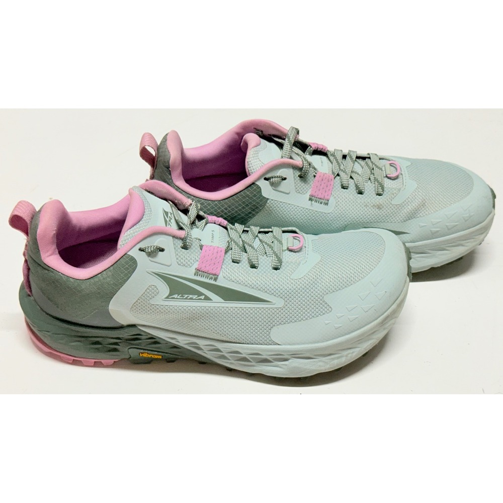 Altra Timp 5 Womens Trail Running Shoes Blue Pink AL0A85P6338 Size 9